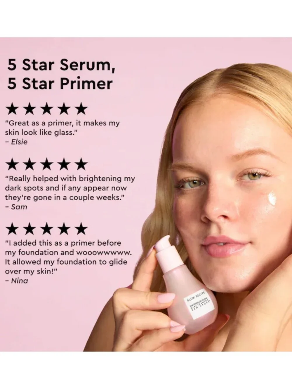 Glow Recipe Watermelon Glow Niacinamide Dew Drops Serum